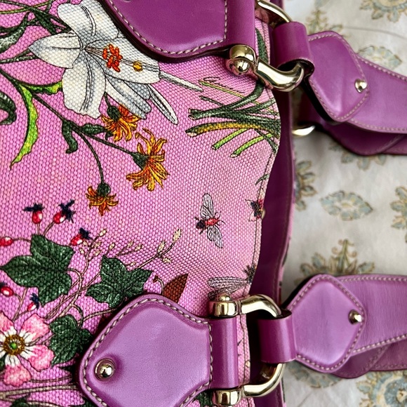 Gucci floral large canvas tote - Picture 7 of 16